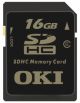OKI 01272701 mémoire flash 16 Go SDHC Classe 6 - 01272701