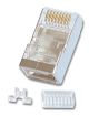 Lindy 62435 connecteur de fils RJ-45 8-pin cat.6 Gris - 62435