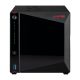 Asustor AS5404T serveur de stockage NAS Intel® Celeron® N5105 4 Go DDR4 0 To ADM Noir - AS5404T