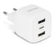 DICOTA D32069 chargeur d'appareils mobiles Ordinateur portable, Smartphone Blanc Secteur Charge rapide Intérieure - D32069