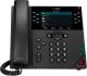 POLY VVX 450 12-Line IP Phone and PoE-enabled GSA/TAA téléphone fixe Noir LCD - 89B75AA