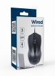 Gembird MUS-3B-01 souris Bureau Ambidextre USB Type-A Optique 1000 DPI - MUS-3B-01