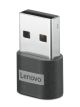 Lenovo 4X91C99226 changeur de genre de câble USB-C USB-A Noir - 4X91C99226