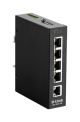 D-Link DIS‑100G‑5W Non-géré L2 Gigabit Ethernet (10/100/1000) Noir - DIS-100G-5W