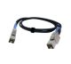 QNAP CAB-PCIE10M-8644-4X câble Serial Attached SCSI (SAS) 1 m Noir - CAB-PCIE10M-8644-4X