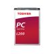 Toshiba L200 disque dur 1 To 5400 tr/min 128 Mo 2.5