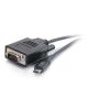 C2G 82387 câble vidéo et adaptateur 0,9 m USB Type-C VGA (D-Sub) Noir - 82387