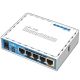 Mikrotik HAP ac lite 733 Mbit/s Blanc Connexion Ethernet, supportant l'alimentation via ce port (PoE) - RB952UI-5AC2ND