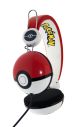 OTL Technologies Pokémon Pokeball Écouteurs Avec fil Arceau Musique Noir, Rouge, Blanc - PK0445