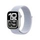 Apple Watch Series 10 OLED 42 mm Numérique 374 x 446 pixels Écran tactile 4G Argent Wifi GPS (satellite) - MWX53QF/A