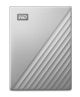 Western Digital My Passport Ultra disque dur externe 1 To USB Type-C Noir, Argent - WDBC3C0010BSL-WESN