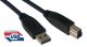 MCL MC923AB-3M/N câble USB USB A USB B Noir - MC923AB-3M/N