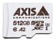 Axis 02365-001 mémoire flash 512 Go MicroSDXC Classe 10 - 02365-001