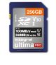 Integral 256GB SDXC 100-90MB/s UHS-I V30 256 Go SD - INSDX256G-100/90V30