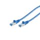 S/CONN 75711-0.25B câble de réseau Bleu 0,25 m Cat6a S/FTP (S-STP) - 75711-0.25B