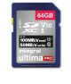 Integral 64GB SDXC 100-90MB/s UHS-I V30 64 Go SD - INSDX64G-100/70V30