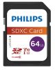Philips FM64SD55B 64 Go SDXC UHS-I Classe 10 - FM64SD55B/00