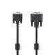 Nedis CCGP32100BK20 câble DVI Noir - CCGP32100BK20