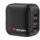 Verbatim Mini GaN Charger 70W Universel Noir Secteur Charge rapide Intérieure - 32229