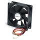 StarTech.com FAN6X25TX3H système de refroidissement d’ordinateur Boitier PC Ventilateur 6 cm Noir 1 pièce(s) - FAN6X25TX3H