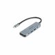 DICOTA D32060 hub & concentrateur USB Type-C Argent - D32060