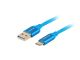 Lanberg CA-USBO-22CU-0010-BL câble USB USB 2.0 1 m USB C USB A Bleu - CA-USBO-22CU-0010-BL
