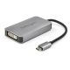 StarTech.com CDP2DVIDP adaptateur graphique USB 2560 x 1600 pixels Noir, Argent - CDP2DVIDP