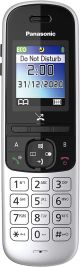 Panasonic KX-TGH710 Téléphone DECT Identification de l'appelant Noir, Argent - KX-TGH710JTS