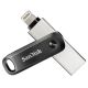 SanDisk SDIX60N-128G-GN6NE lecteur USB flash 128 Go 3.2 Gen 1 (3.1 Gen 1) Gris, Argent - SDIX60N-128G-GN6NE