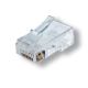 MCL RJ-45-50 connecteur de fils RJ45 Translucide - RJ-45-50