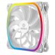 Enermax SquA RGB Boitier PC Ventilateur 12 cm Blanc - UCSQARGB12P-W-SG