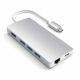 Satechi ST-TCMA2S station d'accueil USB 3.2 Gen 1 (3.1 Gen 1) Type-C Argent - ST-TCMA2S