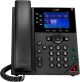 POLY OBi VVX 350 6-Line IP Phone and PoE-enabled téléphone fixe Noir LED - 89B59AA