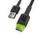 Green Cell KABGC06 câble USB 1,2 m USB A USB C Noir - KABGC06