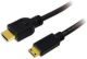 LogiLink CH0021 câble HDMI 1 m HDMI Type A (Standard) HDMI Type C (Mini) Noir - CH0021