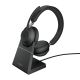 Jabra 26599-999-989 écouteur/casque Sans fil Arceau Bureau/Centre d'appels USB Type-A Bluetooth Noir - 26599-999-989