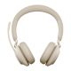 Jabra 26599-999-898 écouteur/casque Sans fil Arceau Bureau/Centre d'appels USB Type-C Bluetooth Beige - 26599-999-898