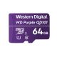 Western Digital WD Purple SC QD101 64 Go MicroSDXC Classe 10 - WDD064G1P0C