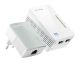 TP-Link TL-WPA4220 KIT Adaptateur réseau CPL 300 Mbit/s Ethernet/LAN Wifi Blanc 1 pièce(s) - TL-WPA4220 KIT