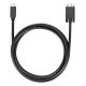 Targus ACC1121GLX câble USB 1 m USB C Noir - ACC1121GLX