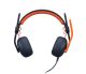 Logitech 981-001372 écouteur/casque Avec fil Arceau Education Bleu, Orange - 981-001372