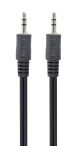 Gembird 1.2m, 3.5mm/3.5mm, M/M câble audio 1,2 m 3,5mm Noir - CCA-404