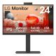 LG 24BA850-B écran plat de PC 60,5 cm (23.8