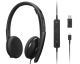 Lenovo 4XD1M45626 écouteur/casque Avec fil Arceau USB Type-C Noir - 4XD1M45626