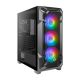 Antec DF600 Flux Midi Tower Noir - 0-761345-80060-0