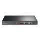 TP-Link TL-SL1218P commutateur réseau Non-géré Gigabit Ethernet (10/100/1000) Connexion Ethernet, supportant l'alimentation via ce port (PoE) 1U Noir - TL-SL1218P