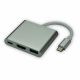 MCL MD1B99CUZZZ3CHUPD station d'accueil Avec fil USB 3.2 Gen 1 (3.1 Gen 1) Type-C Aluminium - MD1B99CUZZZ3CHUPD