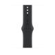 Apple MXM43ZM/A accessoire intelligent à porter sur soi Bande Noir Fluoroélastomère - MXM43ZM/A