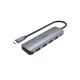UNITEK P5+ USB 3.2 Gen 1 (3.1 Gen 1) Type-A 5000 Mbit/s Gris - H1107A