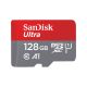 SanDisk Ultra microSD 128 Go MicroSDXC UHS-I Classe 10 - SDSQUNR-128G-GN6TA